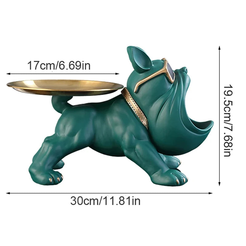 Bulldog figurine 30cm
