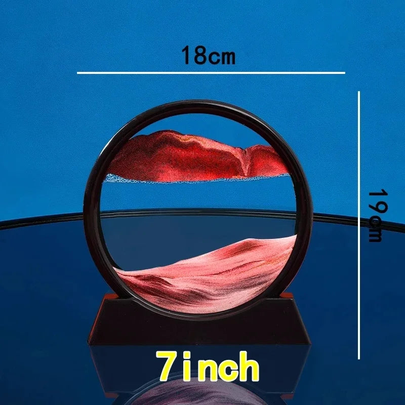 3D moving sand art picture
