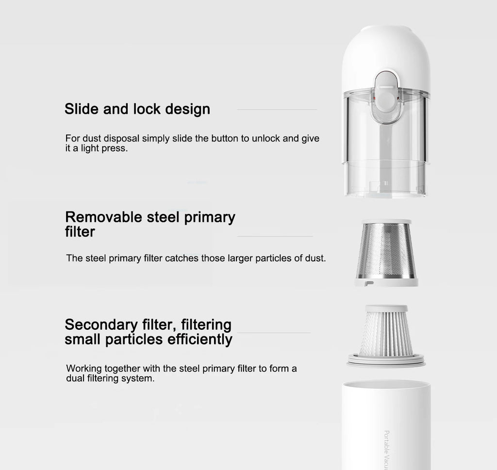 MIJIA Cordless Handheld Vacuum Cleaner