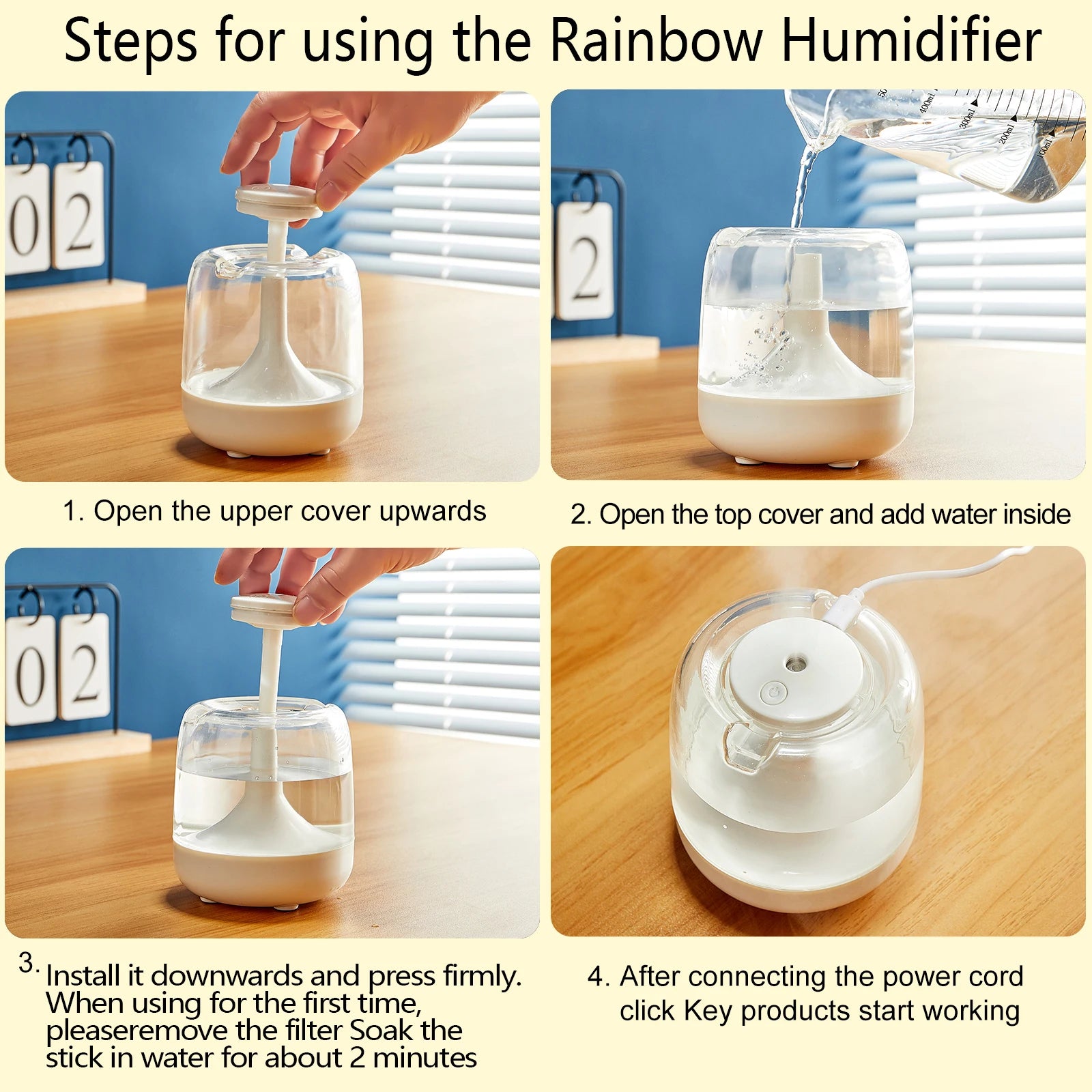 650ML Portable Air Humidifier