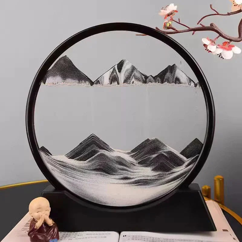 3D moving sand art picture