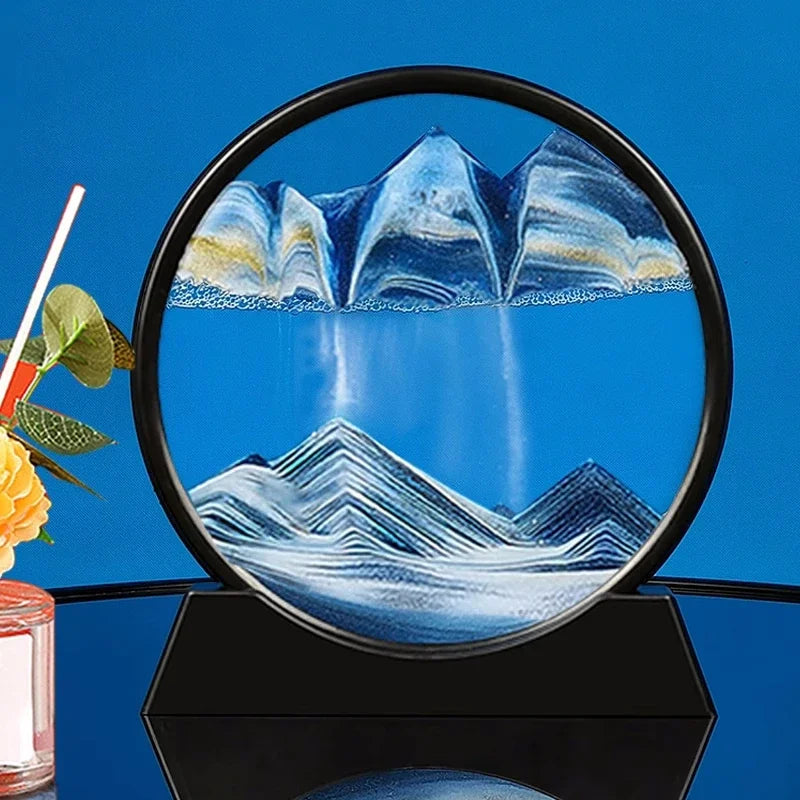 3D moving sand art picture
