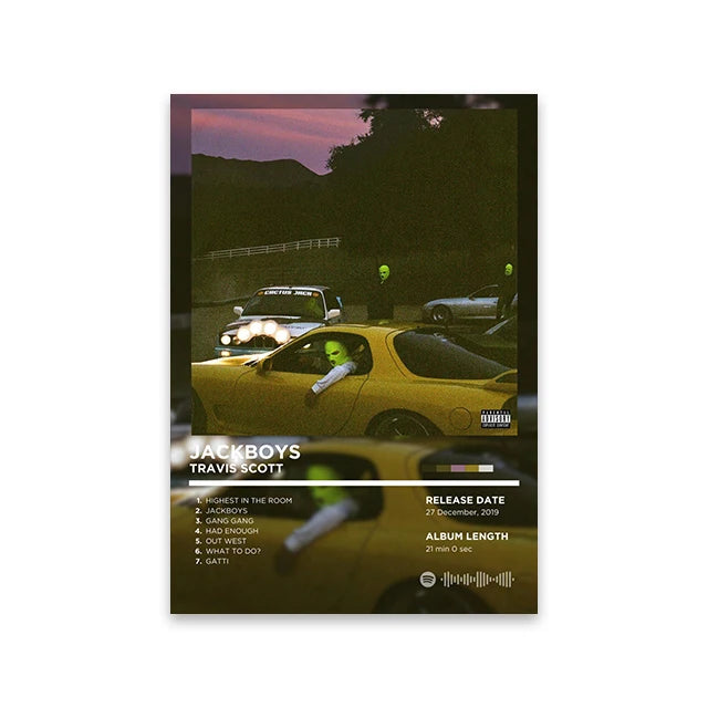 Album Music Cover Poster
