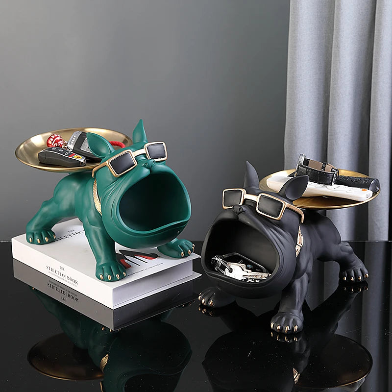 Bulldog figurine 30cm