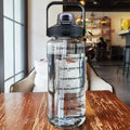 Trinkflasche mit Strohhalm 2L