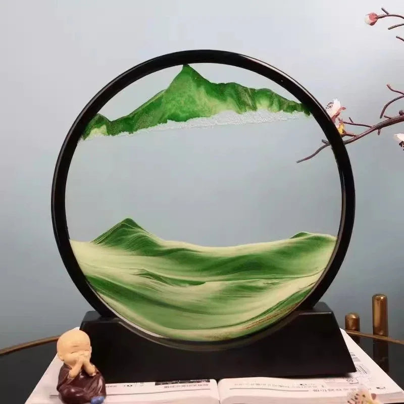 3D moving sand art picture