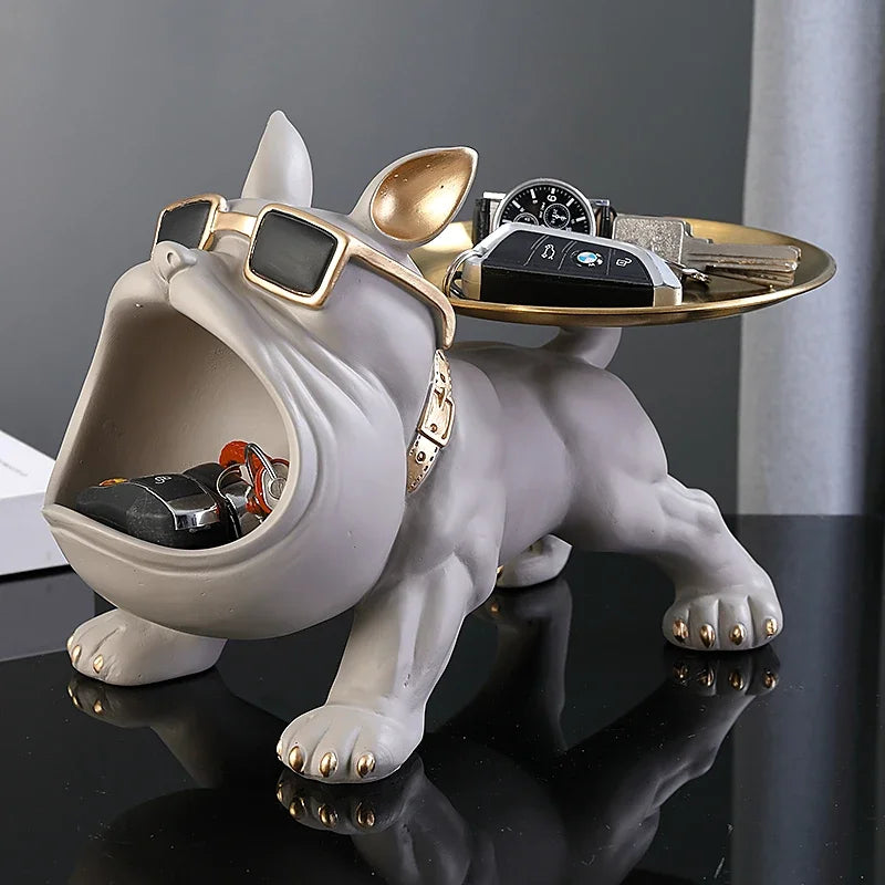 Bulldog figurine 30cm