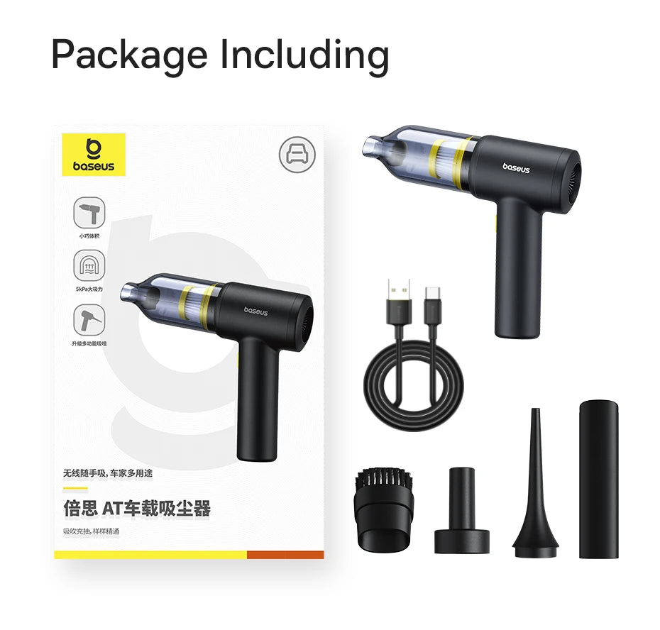 Mini Vacuum for Car and Home 120W