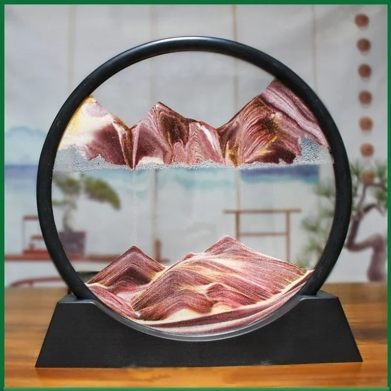 3D moving sand art picture